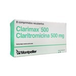 Montpellier Clarimax 500 Mg Claritromicina x 8 Comp. Recubiertos #1