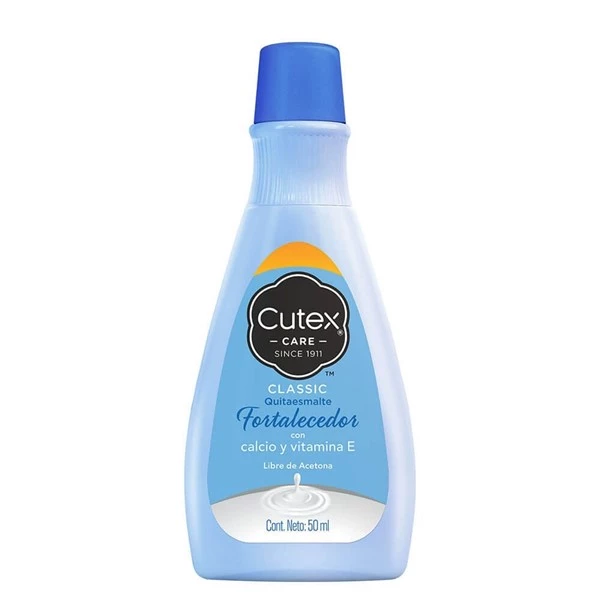 Cutex Quitaesmalte Con Vitamina E + Calcio (Fortalecedor) 50 ml