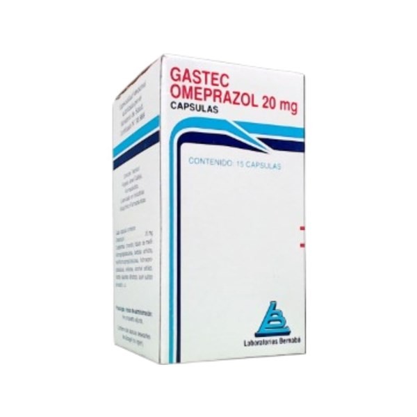 Laboratorio Bernabó Gastec Omeprazol 20 Mg x 15 Cáps Blandas #1