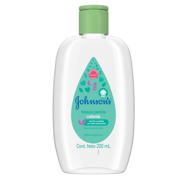 Johnsons Baby Colonia Fresca Caricia 200 ml #1