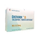 Siegfried Diovan D Valsartan + Hidroclorotiazida 80 / 12.5 Mg x 28 Comp Recubiertos #1