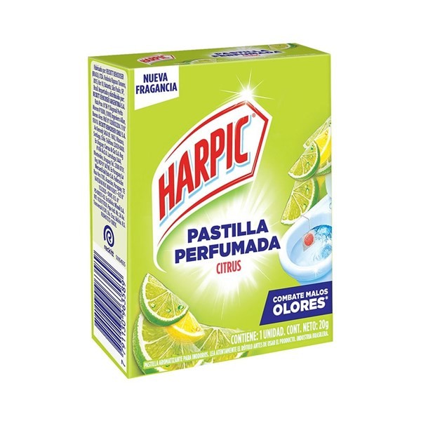 Pastilla Harpic Citrus 20 grs #1