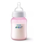 Avent Classic Rosa Mamadera Scf814/19 Anti Colic 260 ml #1