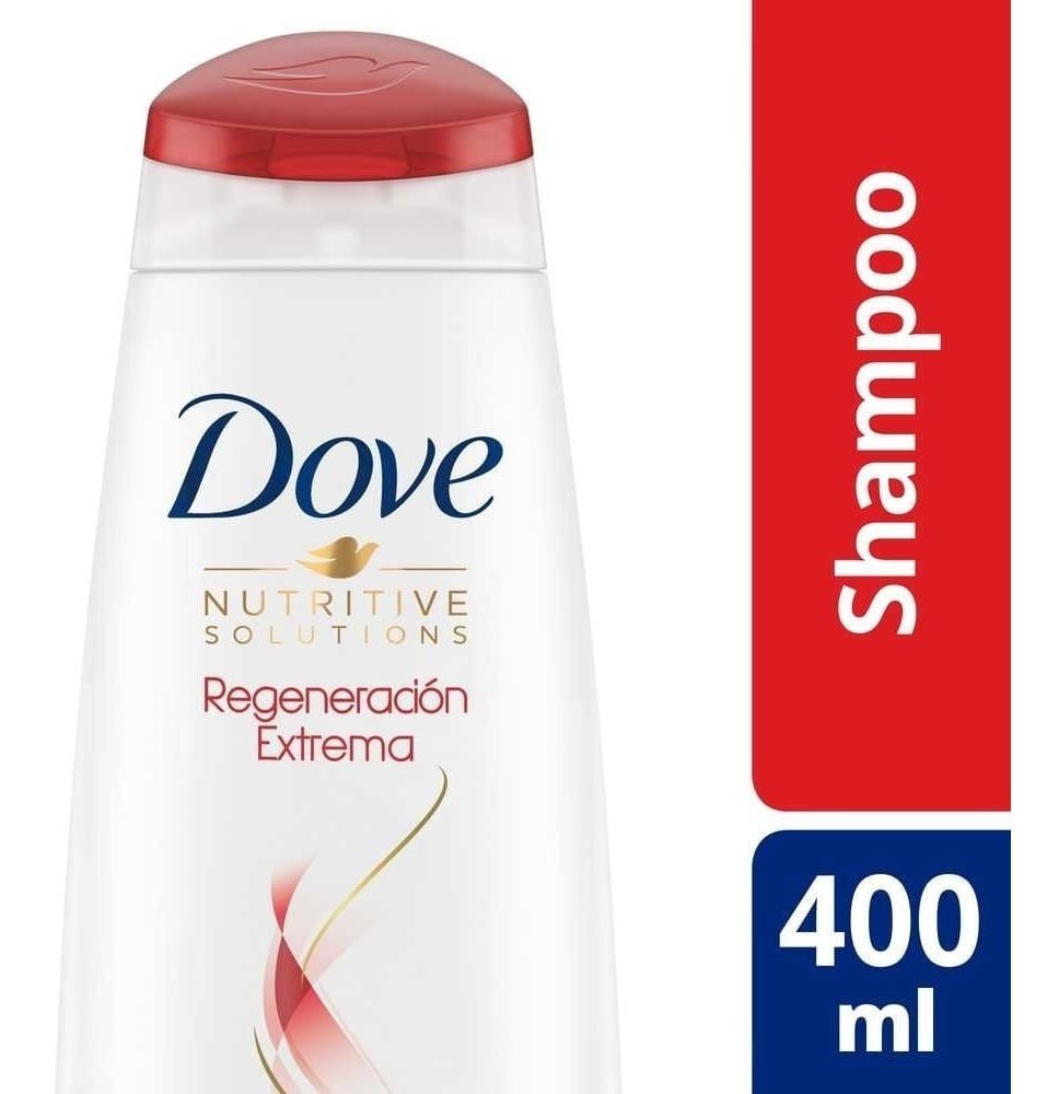 Shampoo Dove Regeneración Extrema x 400 ml, dove Cuidado Capilar