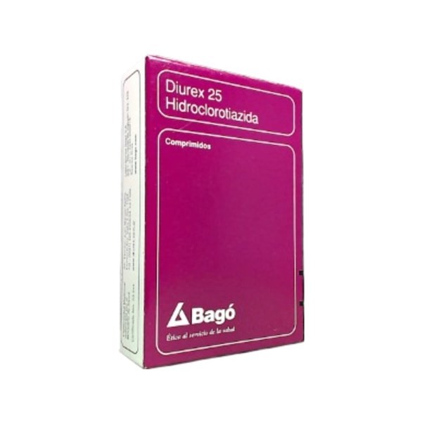 Bagó Diurex 25 Hidroclorotiazida 25 Mg x 30 Comp #1
