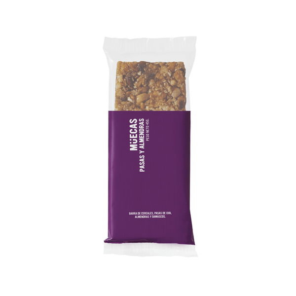 Barra De Cereal Muecas Pasas Y Almendras X 45 G #1