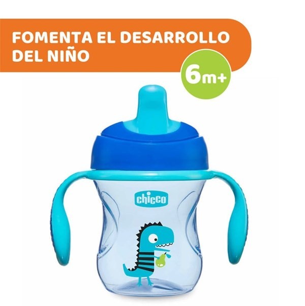 Chicco Vaso Training 2 en 1 Antigoteo Flujo Libre 200ml alt