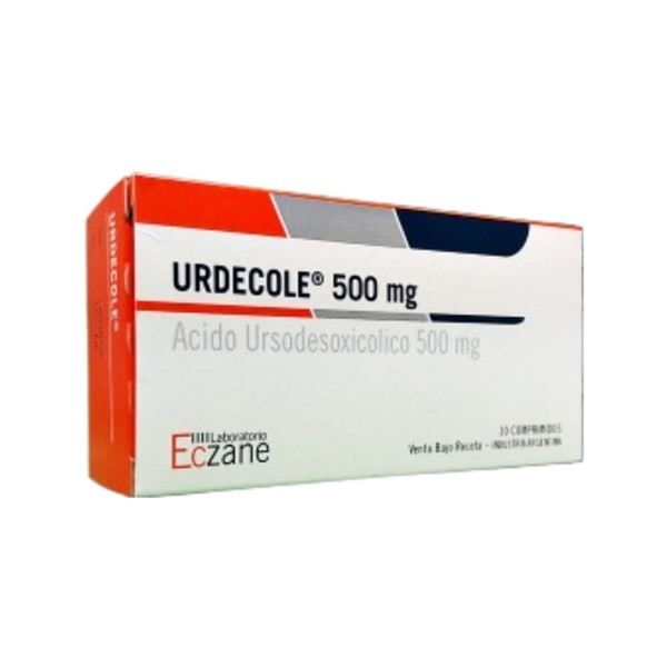 Laboratorio Eczane Pharma Sa Urdecole Ursodesoxicólico, C. 500 Mg x 30 Comp