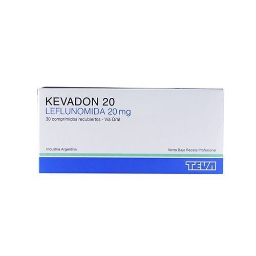 Kevadon 20 Mg | 30 Comprimidos | Leflunomida #1