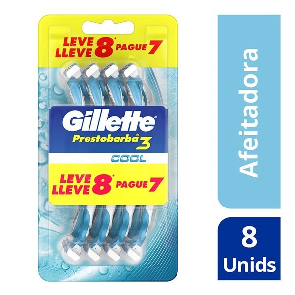 Gillette Maquina de Afeitar Cooling (8 Unidades) #1