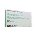 Montpellier Rosustatin 5 Mg Rosuvastatina x 30 Comp #1