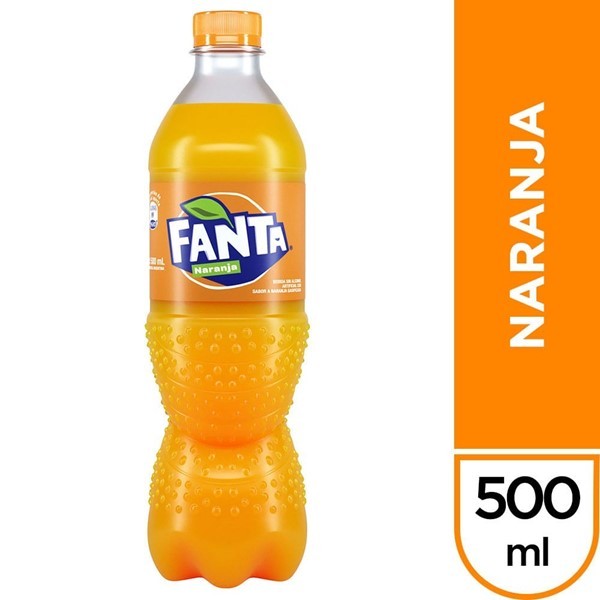 Gaseosa Fanta Naranja 500 Ml #1