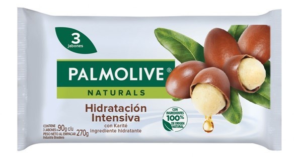Palmolive Jabón en barra naturals hidratación intensiva 3 x 90gr alt
