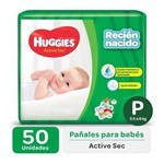 Huggies Pañales Active Sec Talle P (50 Unidades) #2