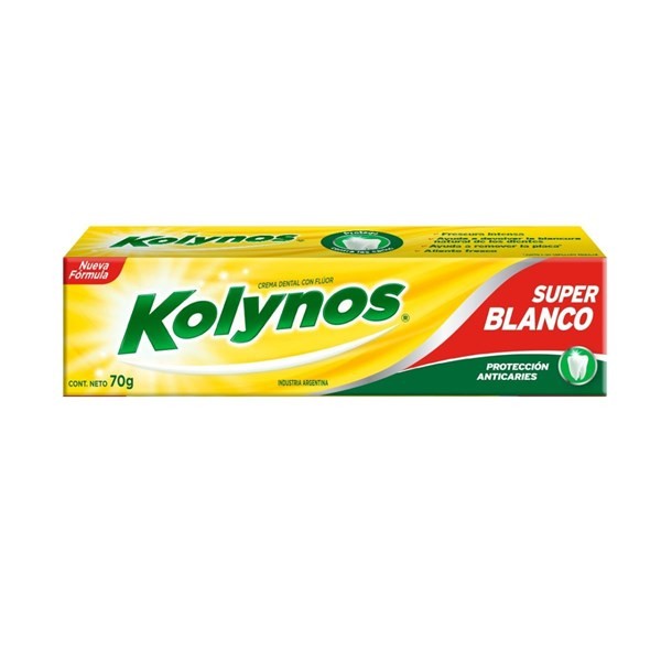 Kolynos Pasta Dental Super Blanco Con Calcio 70 gr alt