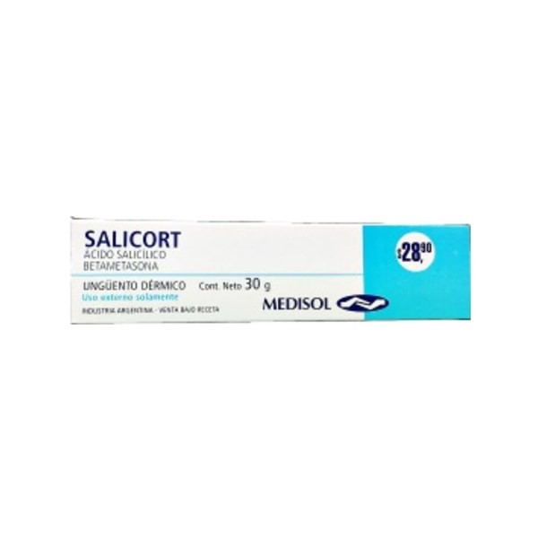 Medisol Salicort Betametasona + Salicílico, C. Ungüento x 30 g #1