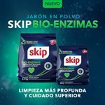 Jabon Polvo Ropa Skip Bio Enzimas 25 .kg #6