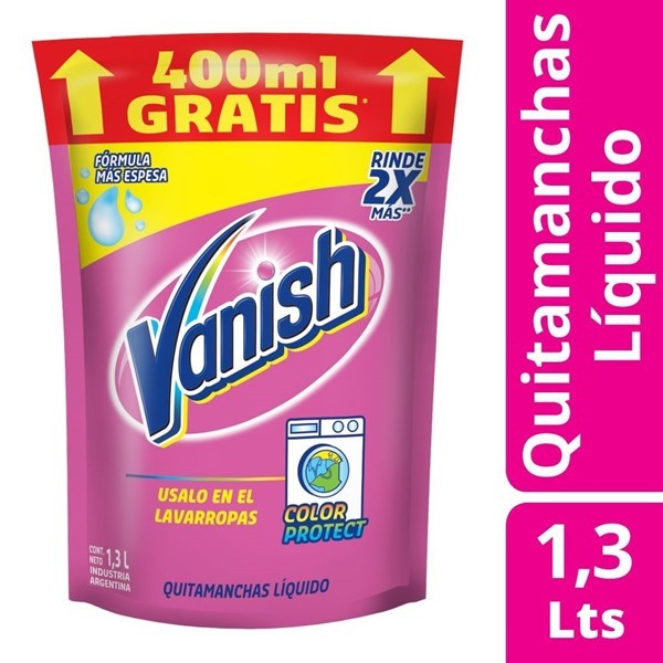 Quitamanchas Vanish Líquido Color Protect #1