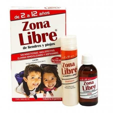 Zona Libre Loción Piojos Y Liendres 60 ml