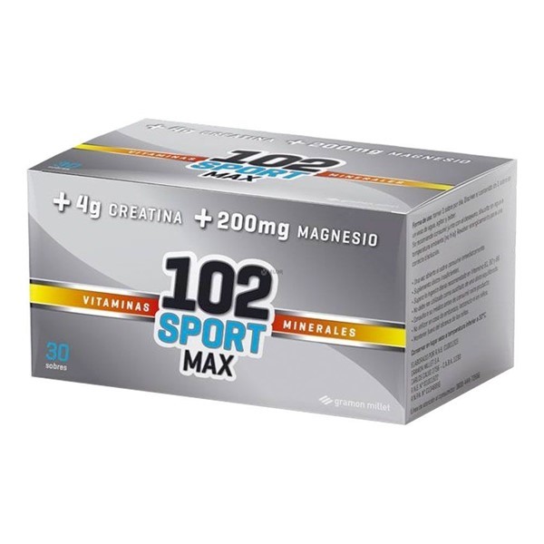 102 Años Suplemento Dietario Sport Max 30 Sobres alt