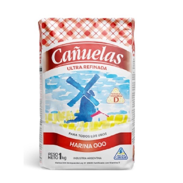 Harina  Cañuelas Ultra Ref 000 Vit D 1kg #1