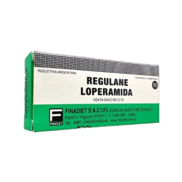Finadiet Regulane Loperamida x 10 Comp #1