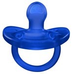 Chupete Chicco Physio Soft Liso Azul + 16 m #1
