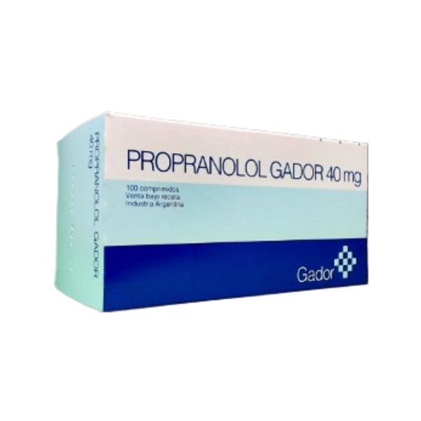 Propranolol Gador 40 Mg x 100 Comp #1
