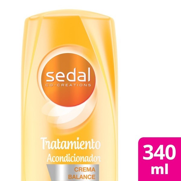 Sedal Acondicionador Crema Balance 340 Ml #1