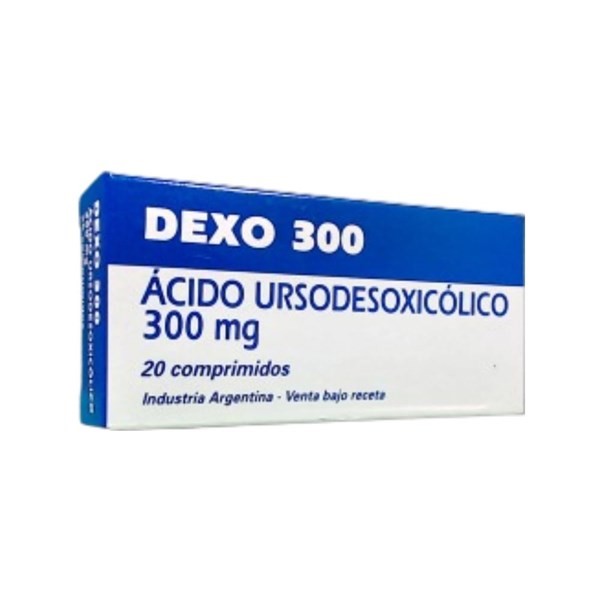 Dominguez Dexo Ursodesoxicólico, C. 300 Mg x 20 Comp #1