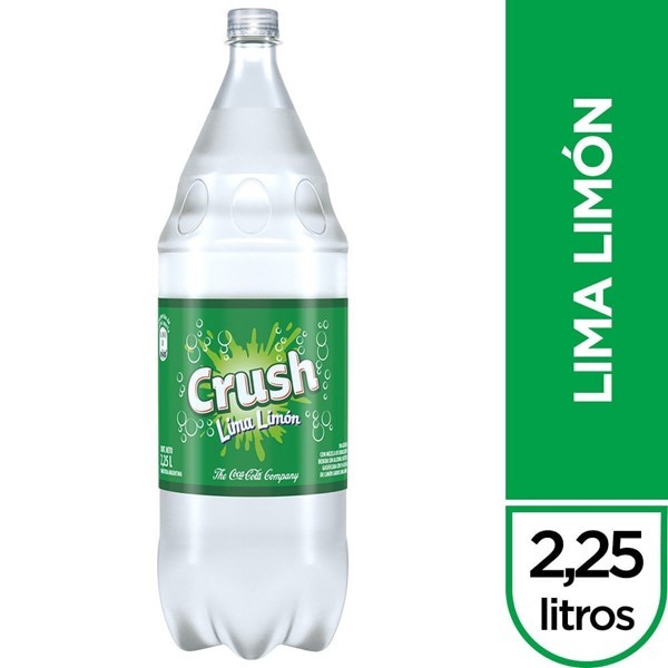 Gaseosa Crush Sin Azúcares Lima-Limón 2,25 Lt #1