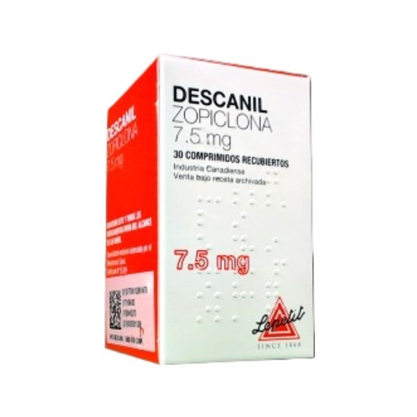 Lepetit Descanil Zopiclona 7.5 Mg x 30 Comp #1