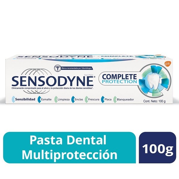 Sensodyne Crema Dental Complete Protection Dientes Sensibles 100 gr #1