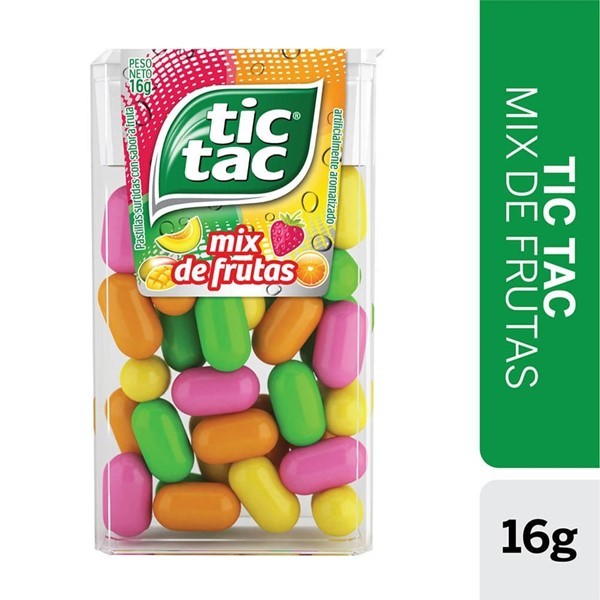 Pastillas Tic Tac Mix De Frutas #1