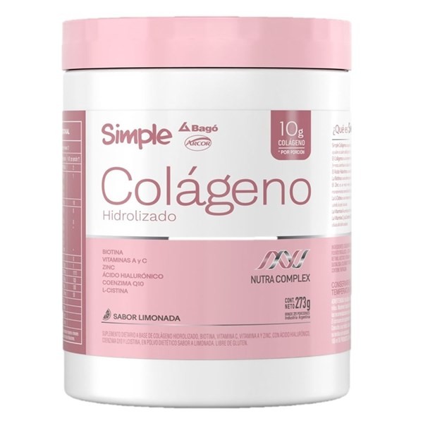 Suplemento Dietario Simple Colágeno Hidrolizado x 273 g #1
