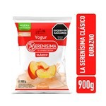 Yogur Bebible Entero La Serenísima Sabor Durazno En Sachet 900 G. #1