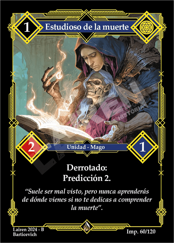 060 Estudioso De La Muerte - Coste 1