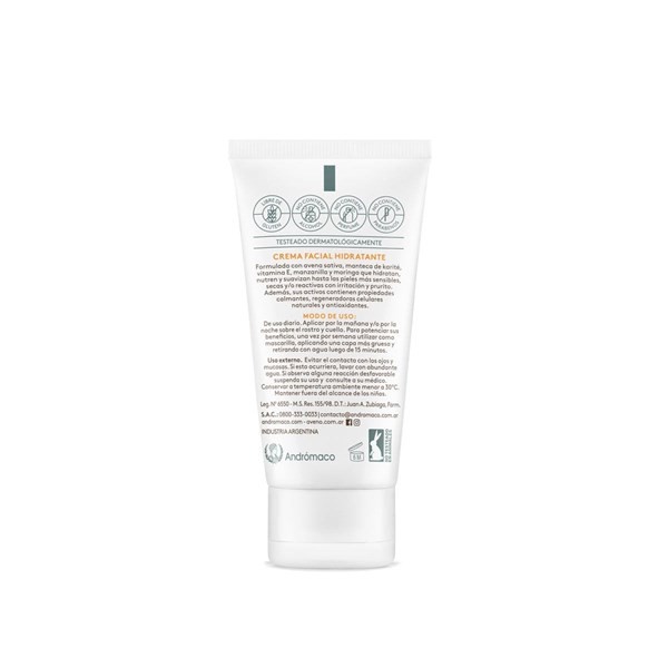Aveno Crema Hidratante Facial Piel Sensible Seca 50 gr alt