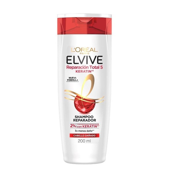 Shampoo Elvive Reparación Total 5 x 200 ml #1