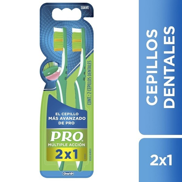 Pro Cepillo Dental Multiple Acciòn (2 Por 1) alt