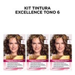 Combo Tintura Excellence Tono 6 Rubio Oscuro #1