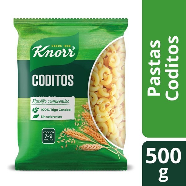 Fideos Knorr Coditos 500gr #1