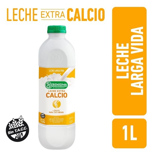 Leche Uat Desc La Serenisima Calcio 1 L #1