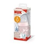 Nuk Mamadera Rosa Con Control de Temperatura 0-6 m - 150 ml #2