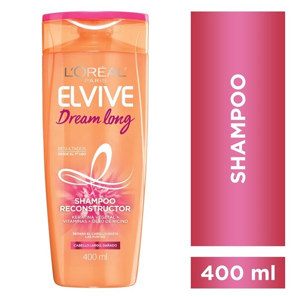 Shampoo Dream Long Elvive Loreal Paris x 400 ml #1