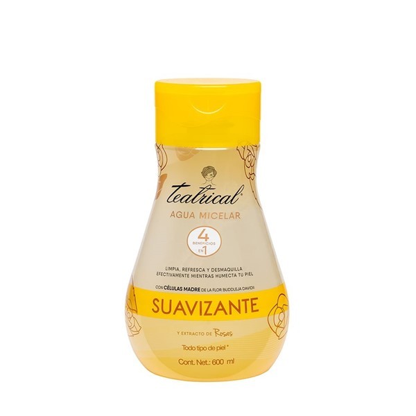 Teatrical Agua Micelar Suavizante 4 en 1 600 ml alt