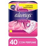 Protectores Diarios Always Con Perfume x 40 un #1