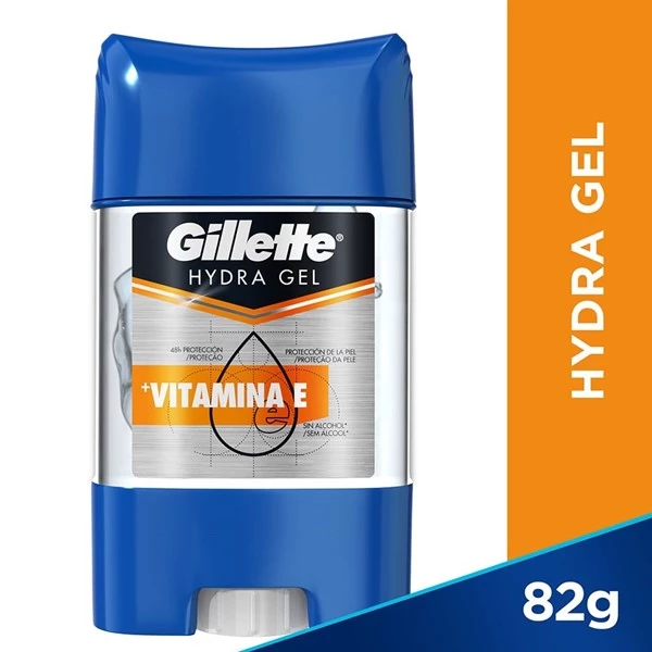 Gillette Antitranspirante en Gel Hydra Vitamina E 82 gr