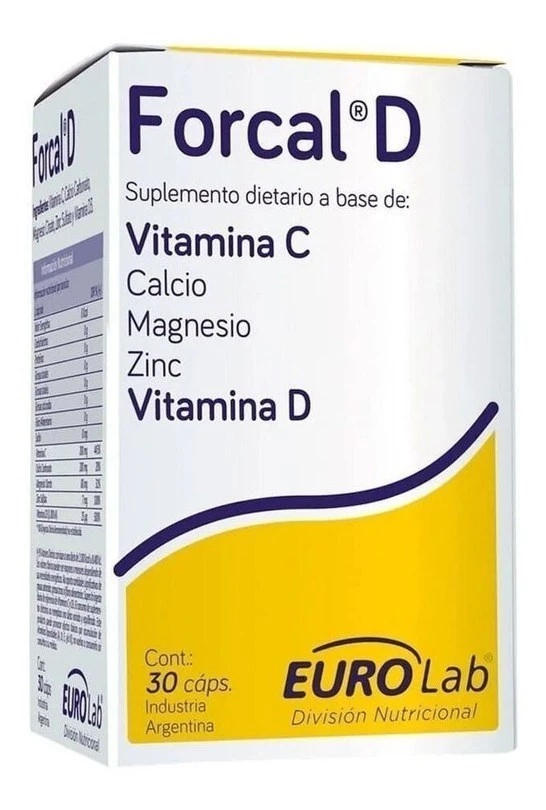 Forcal D Vitamina D X 30 Cápsulas