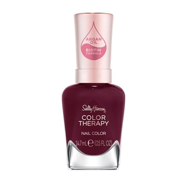Esmalte Para Uñas Sally Hansen Color Therapy x 14,7 ml Color Rise And Wine #1